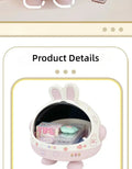 Kawaii Rabbit Desktop Organizer The Luxe Glamour Store