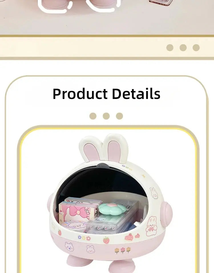 Kawaii Rabbit Desktop Organizer The Luxe Glamour Store