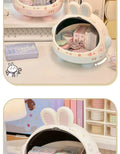 Kawaii Rabbit Desktop Organizer The Luxe Glamour Store