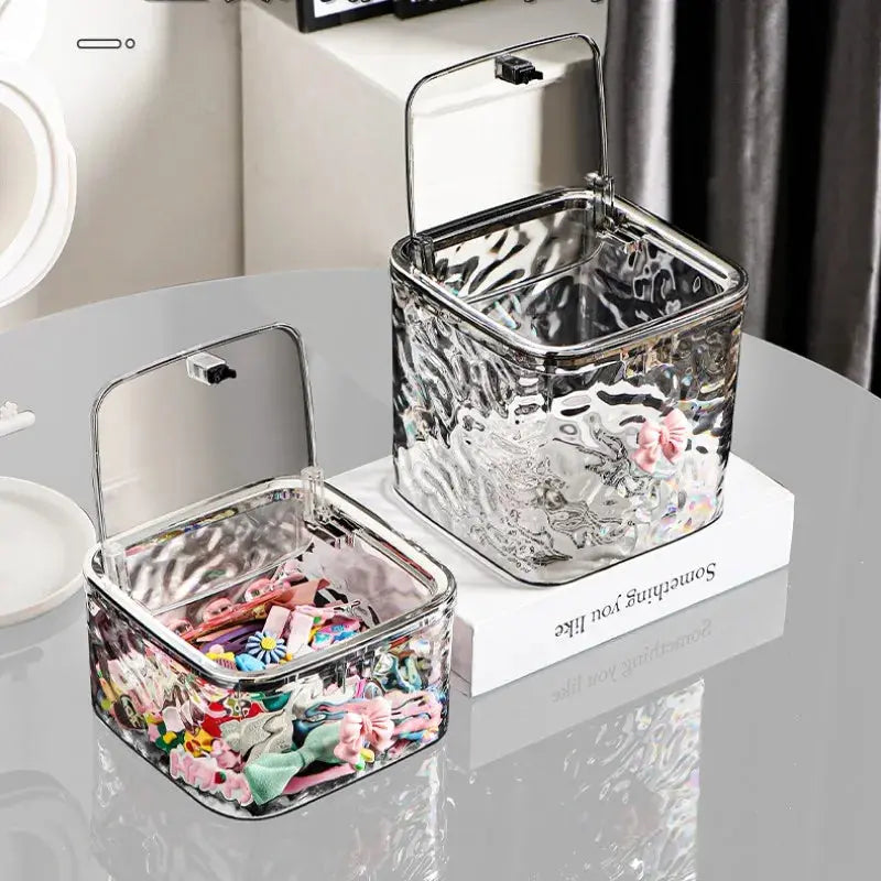 Acrylic Hair & Jewelry Organizer The Luxe Glamour Store